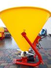 Розкидач добрив Strumyk 500 л. гідравлічний (пластик, диск з нержавіючої сталі) на трактор