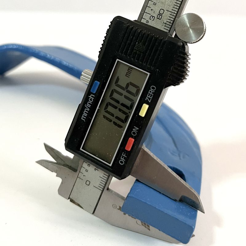 Ніж грунтофрези IT-225 22 см СІНІ Посилені на тракторну грунтофрезу Китай ДТЗ Заря GQN