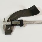 Ніж грунтофрези IT-225 (210) 21см ЧОРНІ на тракторну почвофрезу Китай GQN ДТЗ Заря
