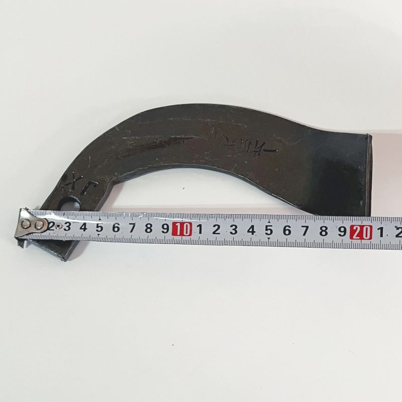 Ніж грунтофрези IT-225 (210) 21см ЧОРНІ на тракторну почвофрезу Китай GQN ДТЗ Заря